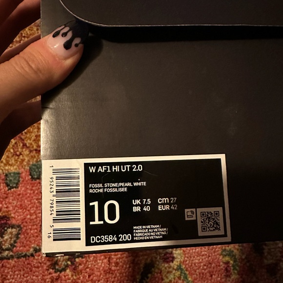 Nike Air Force 1 - size 10 women’s - W AF1 HI UT 2.0 - Picture 3 of 8